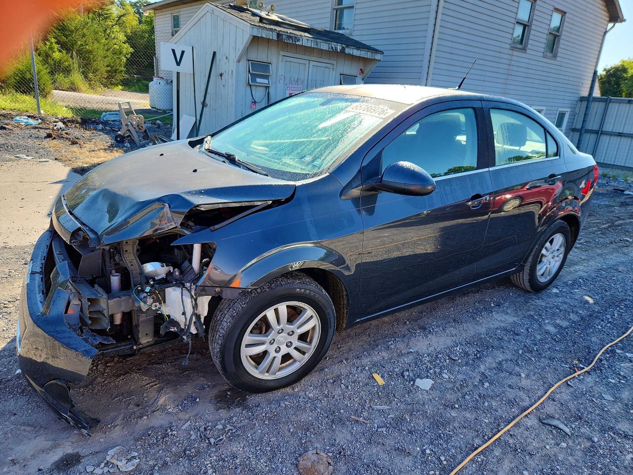 2014 Chevrolet Sonic Lt Черный vin: 1G1JC5SH3E4233147