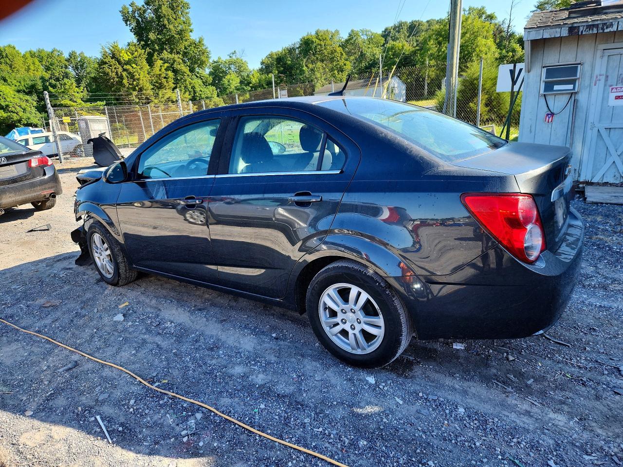 2014 Chevrolet Sonic Lt Черный vin: 1G1JC5SH3E4233147