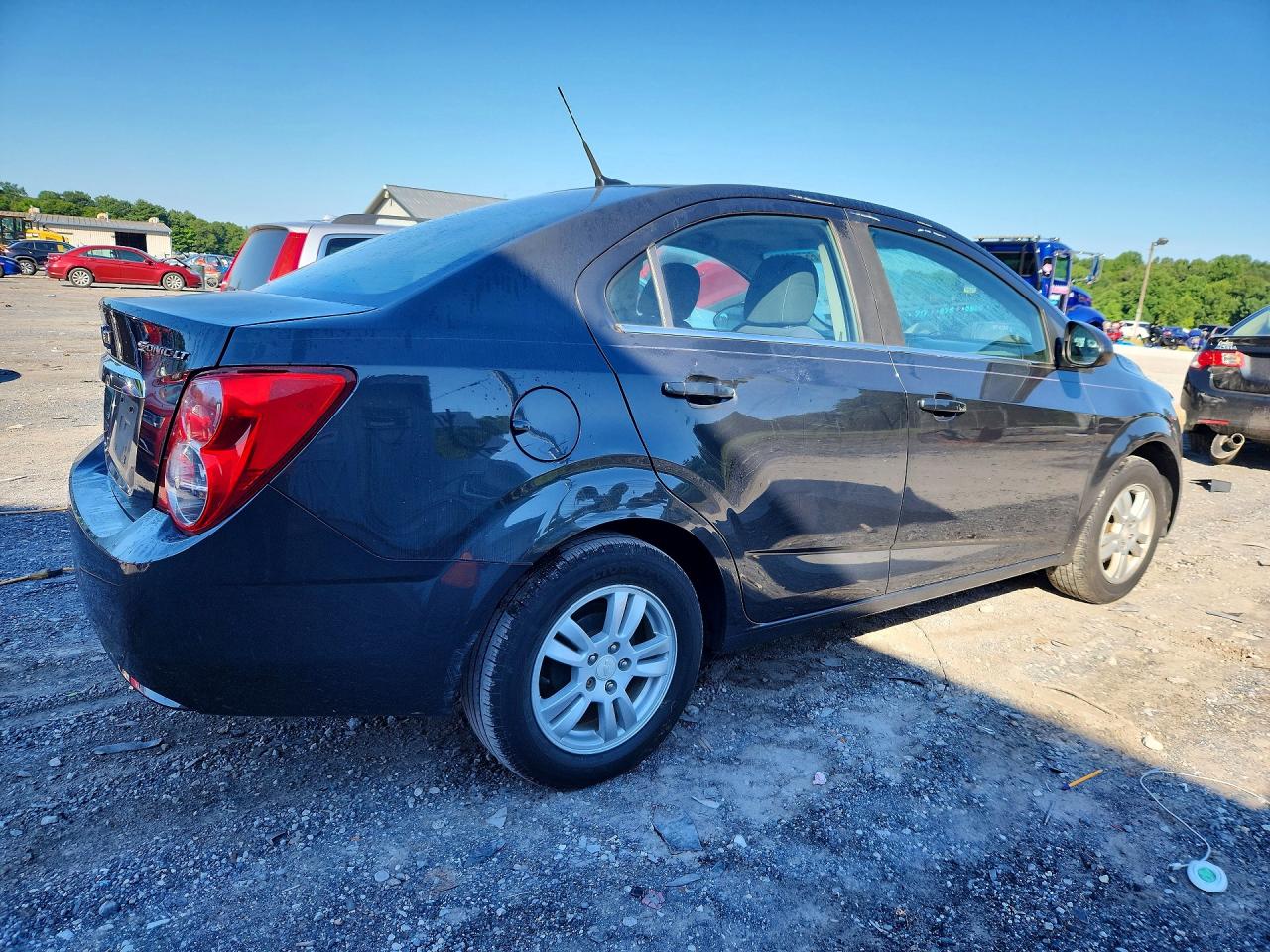 2014 Chevrolet Sonic Lt Черный vin: 1G1JC5SH3E4233147