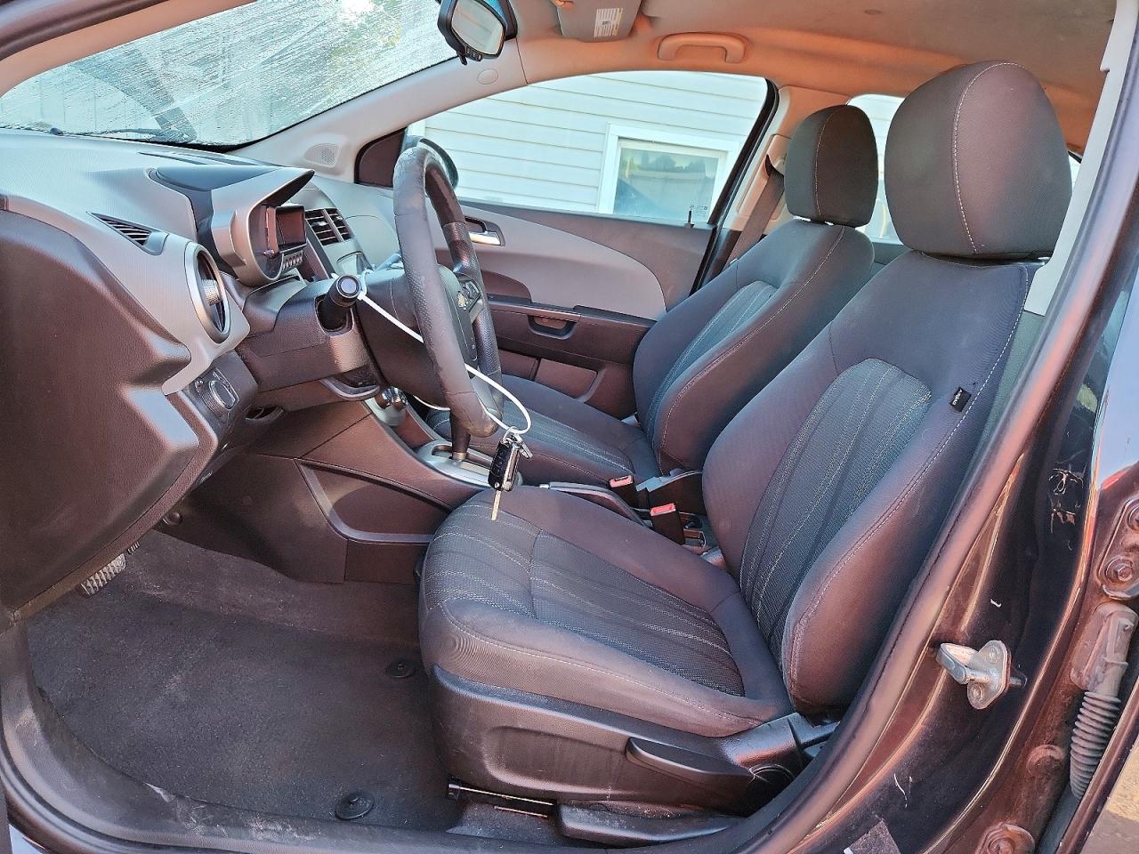 2014 Chevrolet Sonic Lt Черный vin: 1G1JC5SH3E4233147