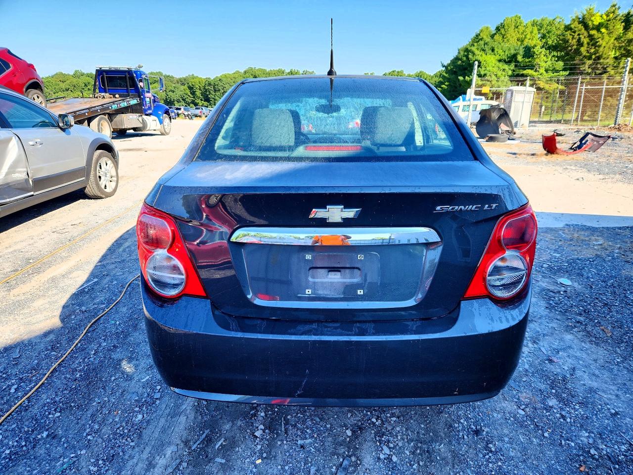 2014 Chevrolet Sonic Lt Черный vin: 1G1JC5SH3E4233147