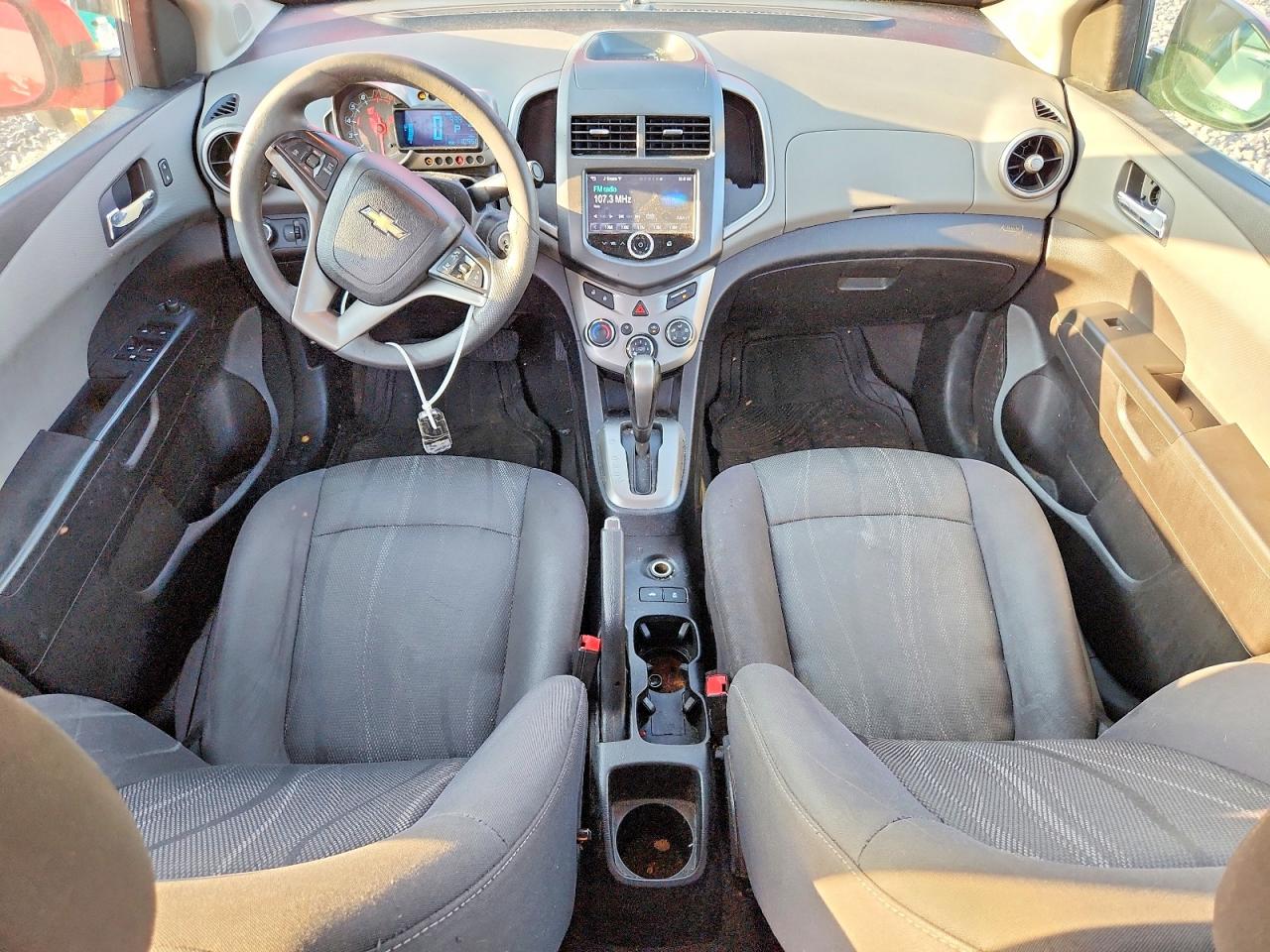 2015 Chevrolet Sonic Lt Red vin: 1G1JC5SH3F4114001