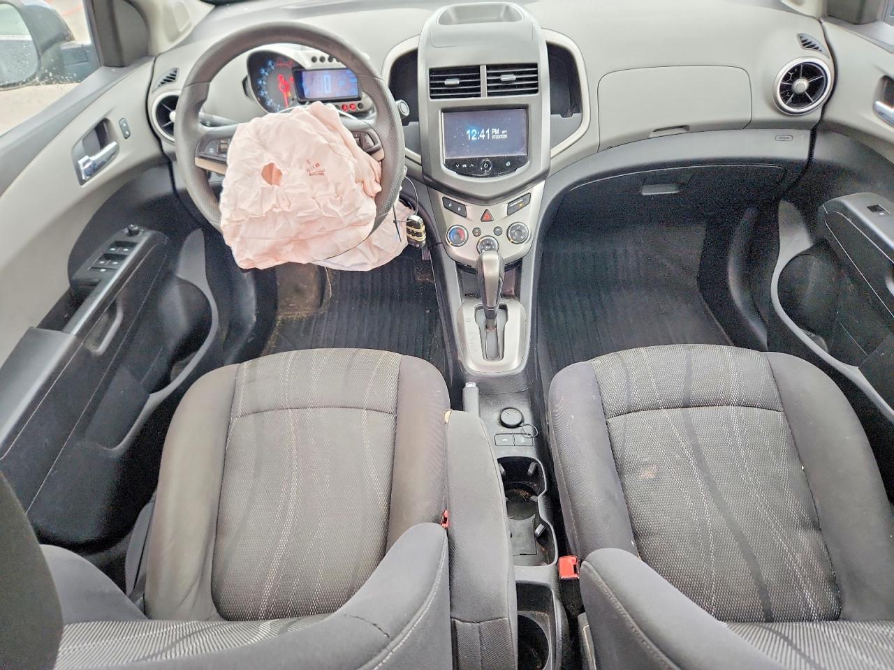 2015 Chevrolet Sonic Lt Black vin: 1G1JC5SH3F4149847
