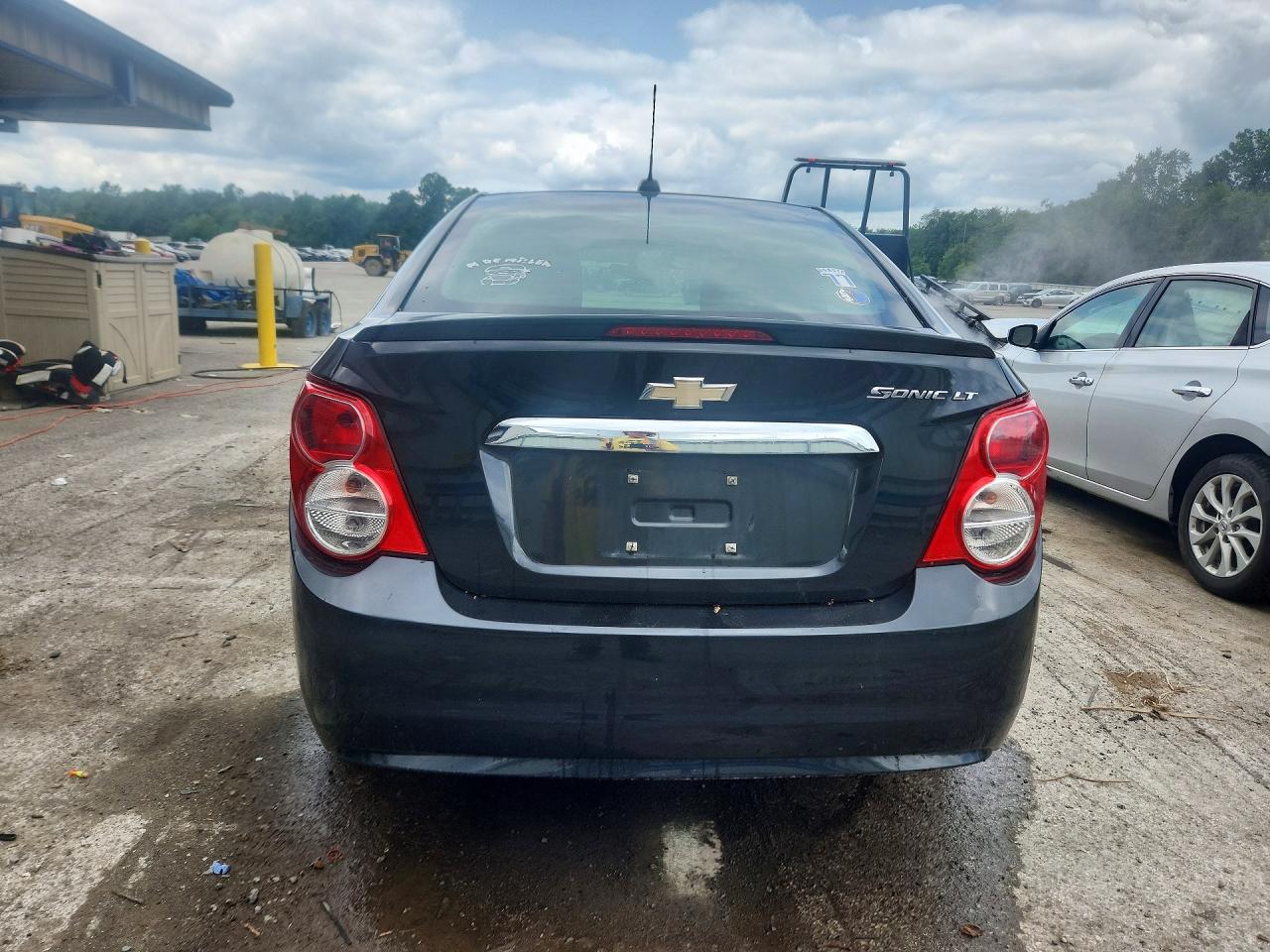 2015 Chevrolet Sonic Lt Black vin: 1G1JC5SH3F4149847