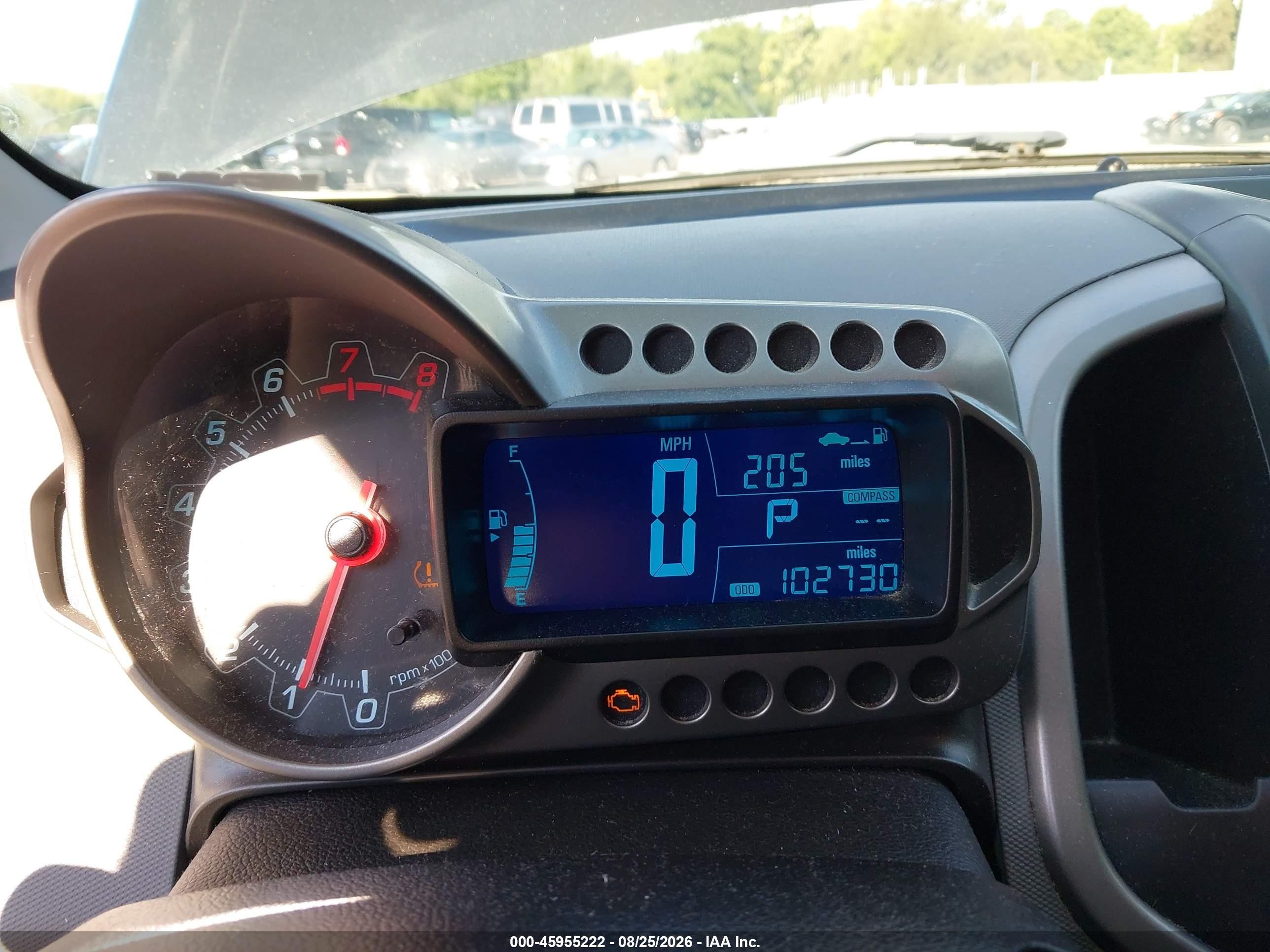 2015 Chevrolet Sonic Lt Auto Gray vin: 1G1JC5SH3F4170357
