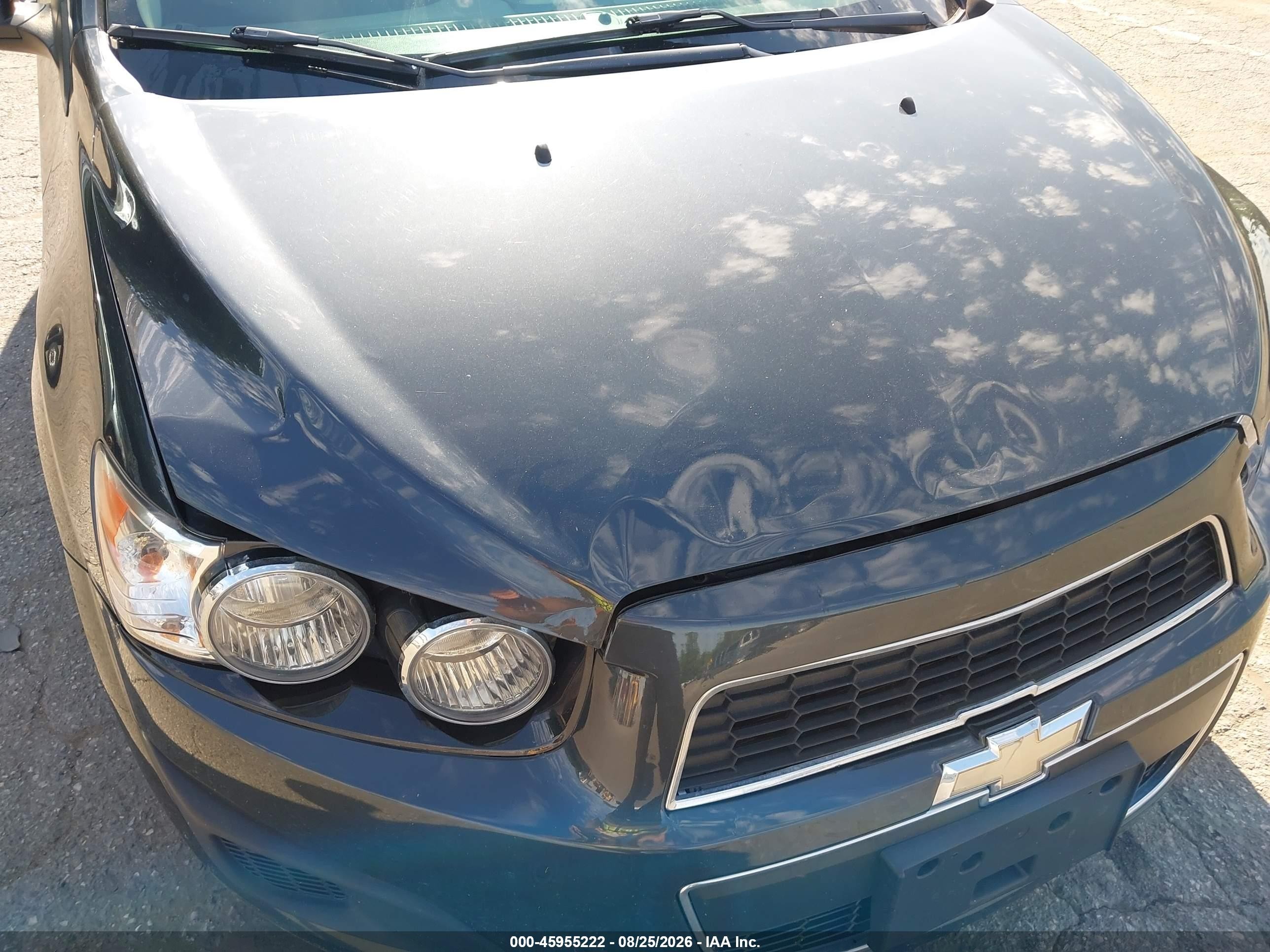 2015 Chevrolet Sonic Lt Auto Gray vin: 1G1JC5SH3F4170357