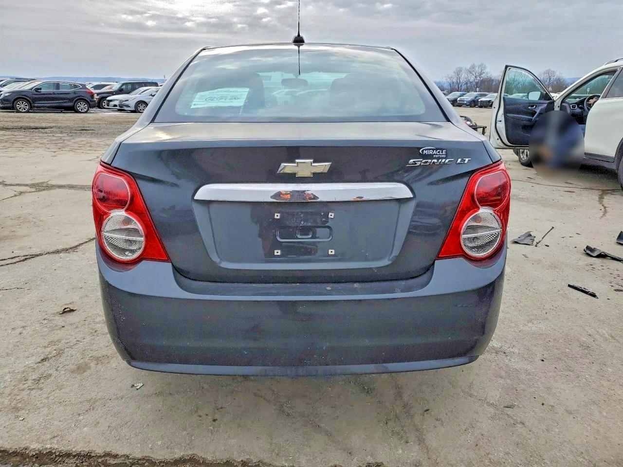 2015 Chevrolet Sonic Lt Black vin: 1G1JC5SH3F4180693