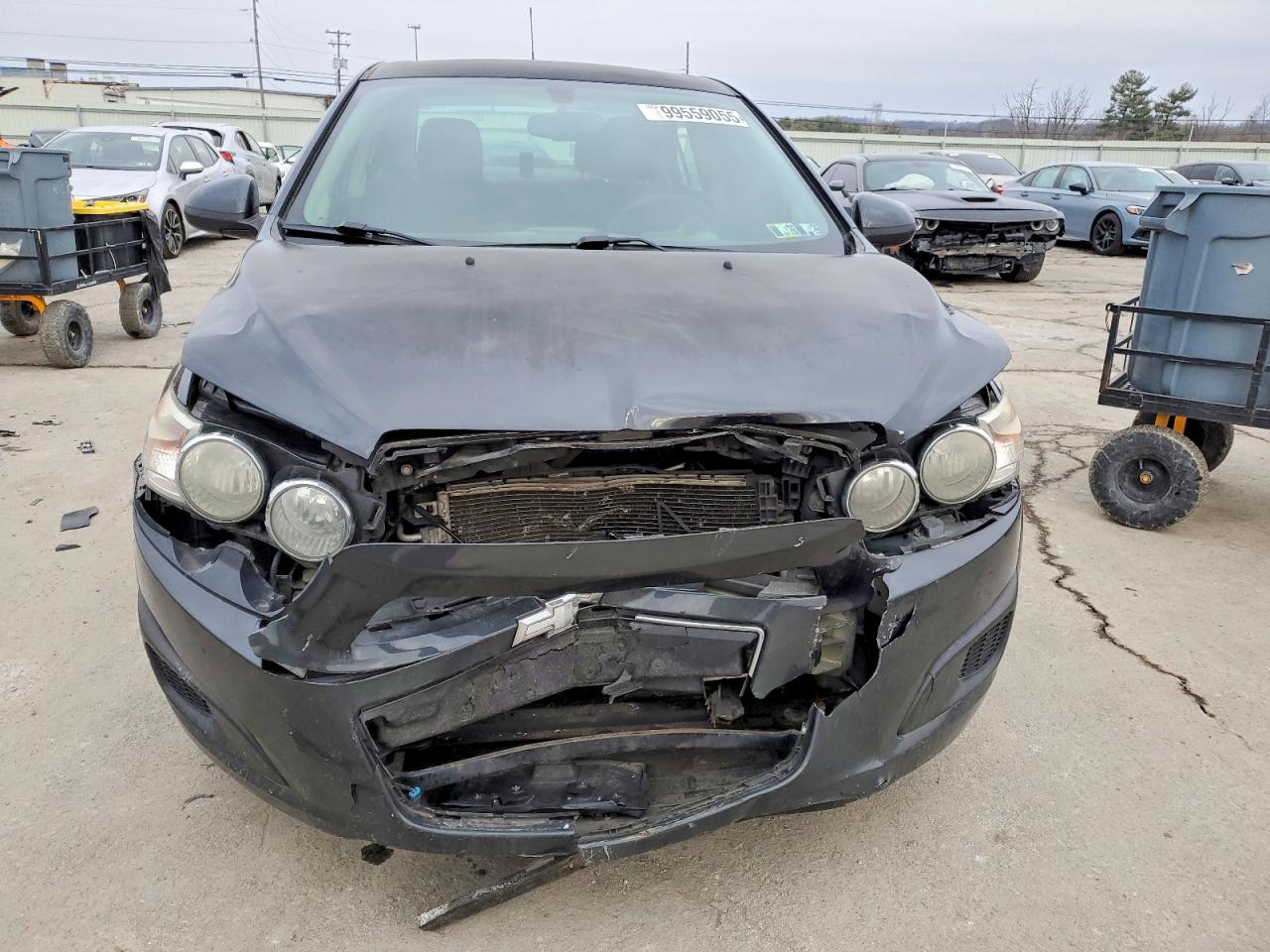 2015 Chevrolet Sonic Lt Black vin: 1G1JC5SH3F4180693