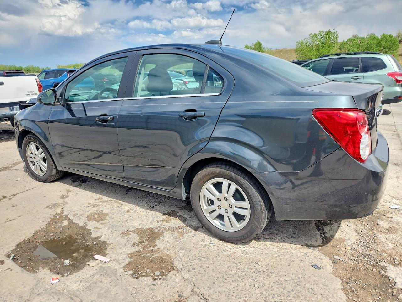 2015 Chevrolet Sonic Lt Black vin: 1G1JC5SH3F4181813