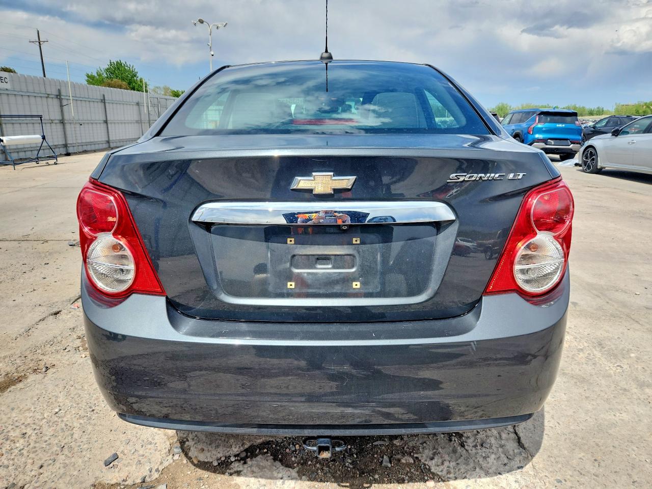 2015 Chevrolet Sonic Lt Black vin: 1G1JC5SH3F4181813