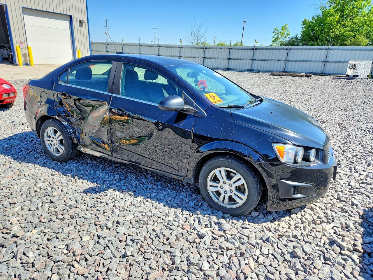 2015 Chevrolet Sonic Lt Black vin: 1G1JC5SH3F4183920