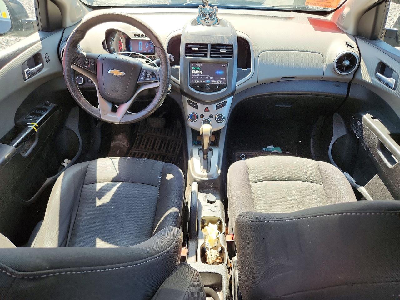 2015 Chevrolet Sonic Lt Black vin: 1G1JC5SH3F4183920