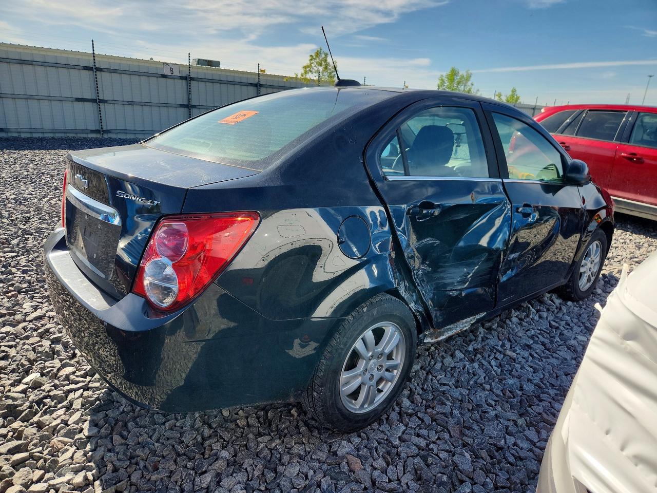 2015 Chevrolet Sonic Lt Black vin: 1G1JC5SH3F4183920