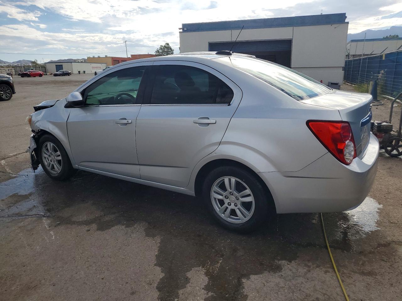 2015 Chevrolet Sonic Lt Silver vin: 1G1JC5SH3F4200506