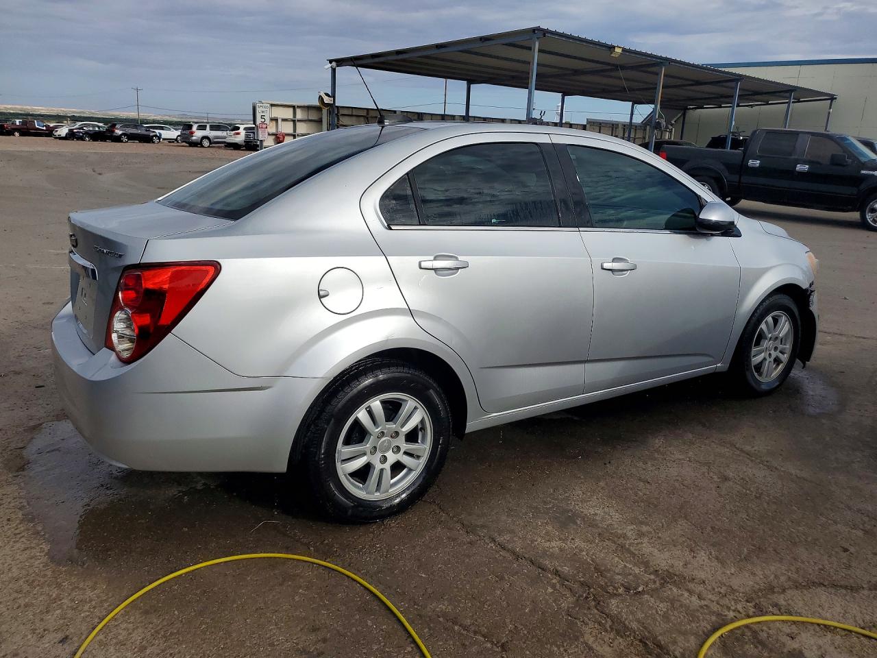2015 Chevrolet Sonic Lt Silver vin: 1G1JC5SH3F4200506