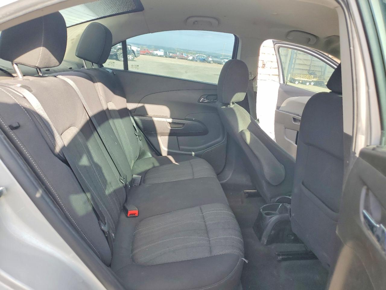 2015 Chevrolet Sonic Lt Silver vin: 1G1JC5SH3F4200506