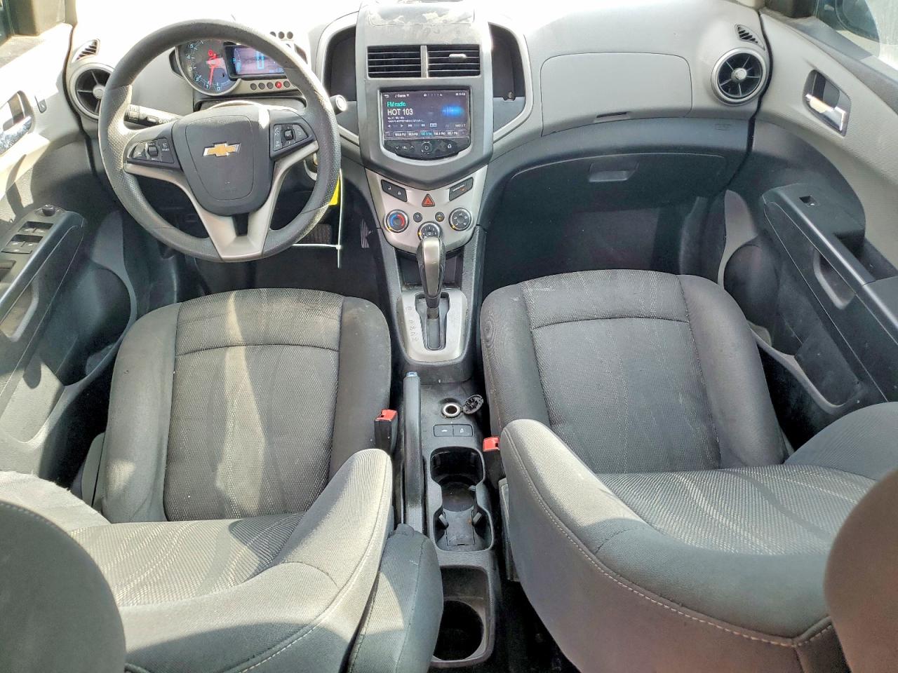 2015 Chevrolet Sonic Lt Silver vin: 1G1JC5SH3F4200506