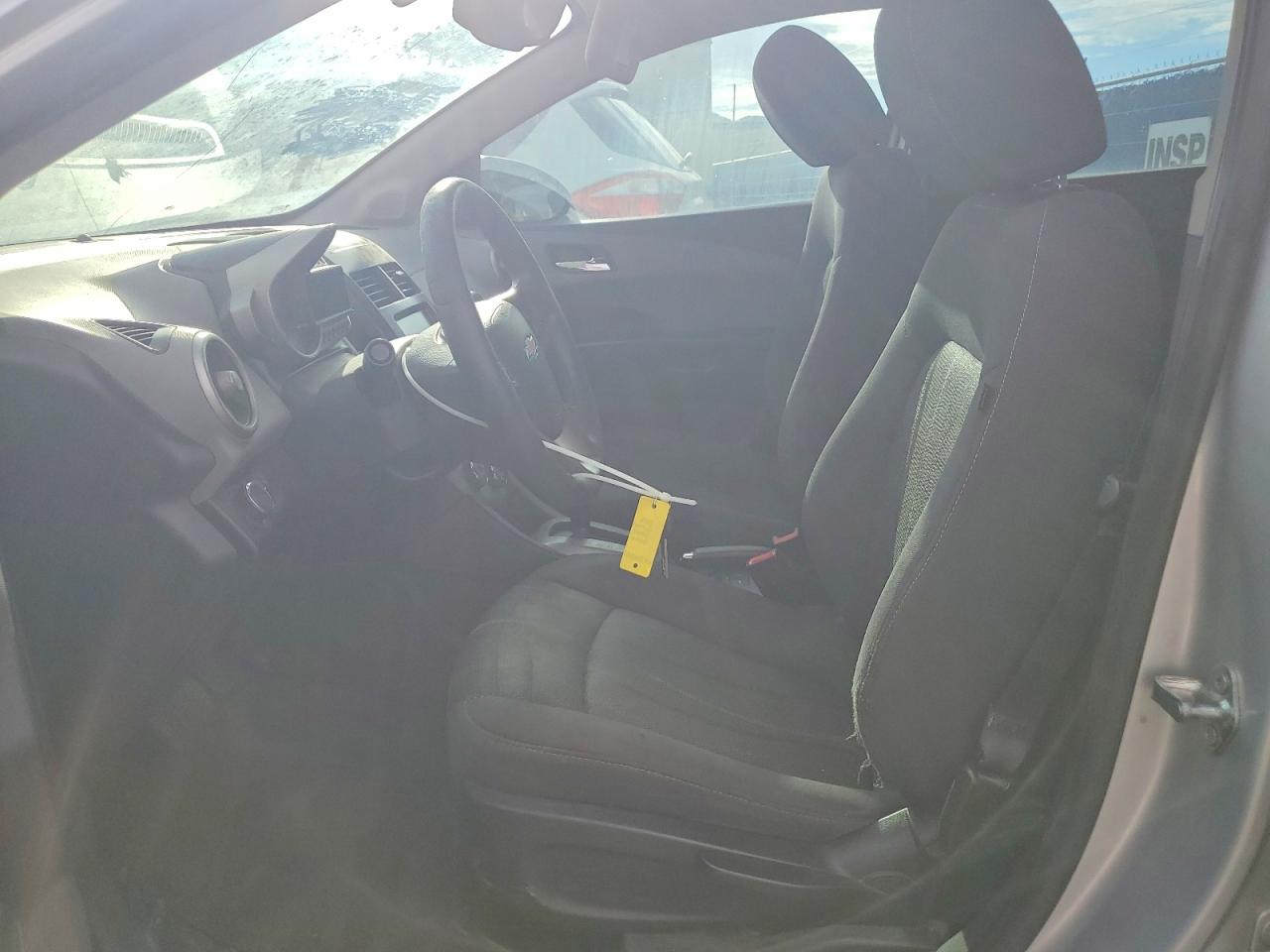 2015 Chevrolet Sonic Lt Silver vin: 1G1JC5SH3F4200506