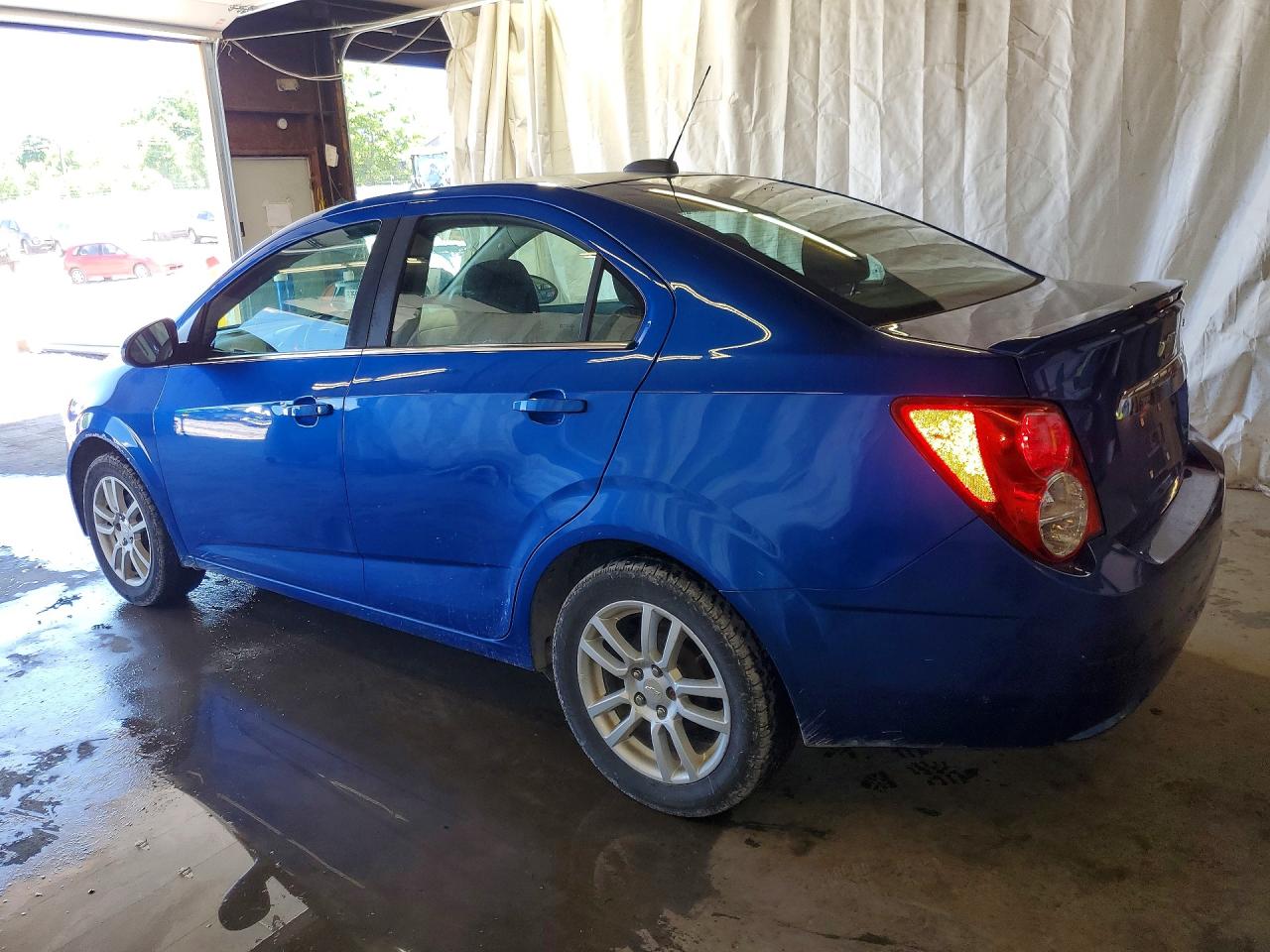 2016 Chevrolet Sonic Lt Blue vin: 1G1JC5SH3G4152121