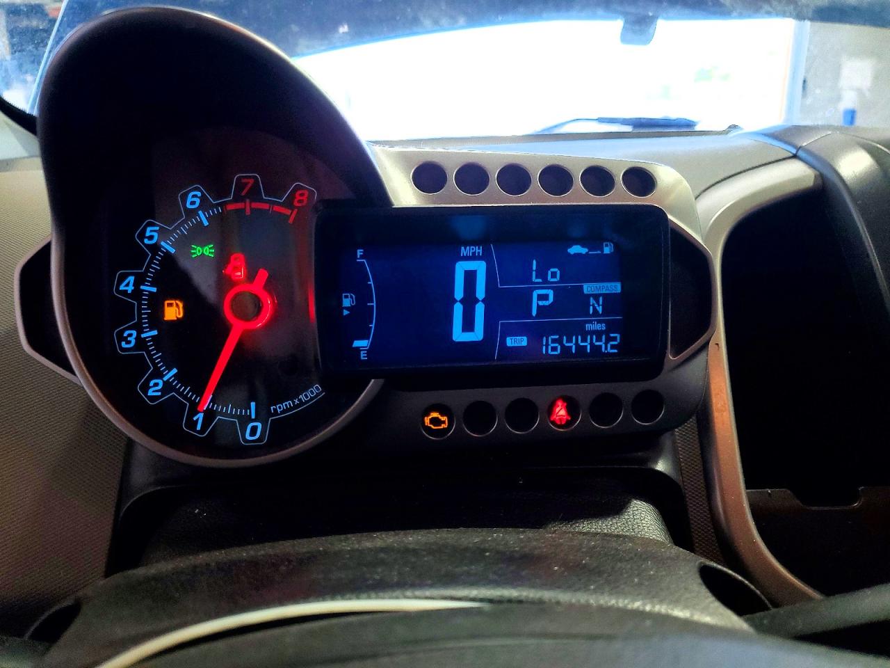 2016 Chevrolet Sonic Lt Blue vin: 1G1JC5SH3G4152121