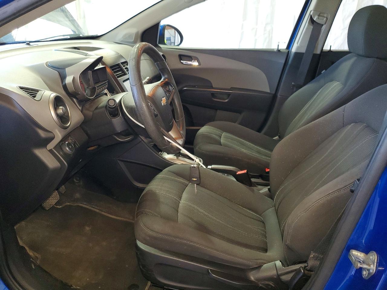 2016 Chevrolet Sonic Lt Blue vin: 1G1JC5SH3G4152121