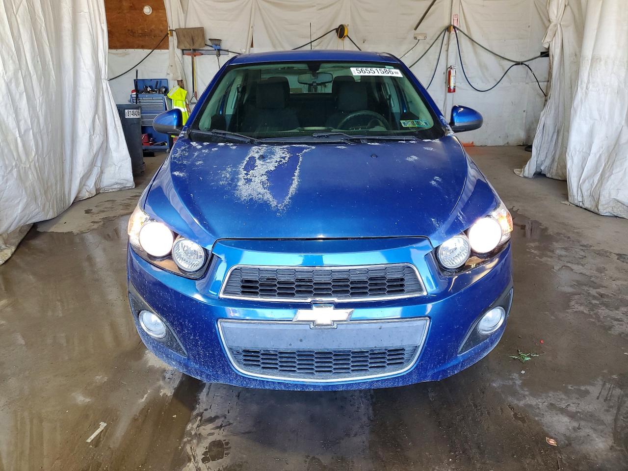 2016 Chevrolet Sonic Lt Blue vin: 1G1JC5SH3G4152121