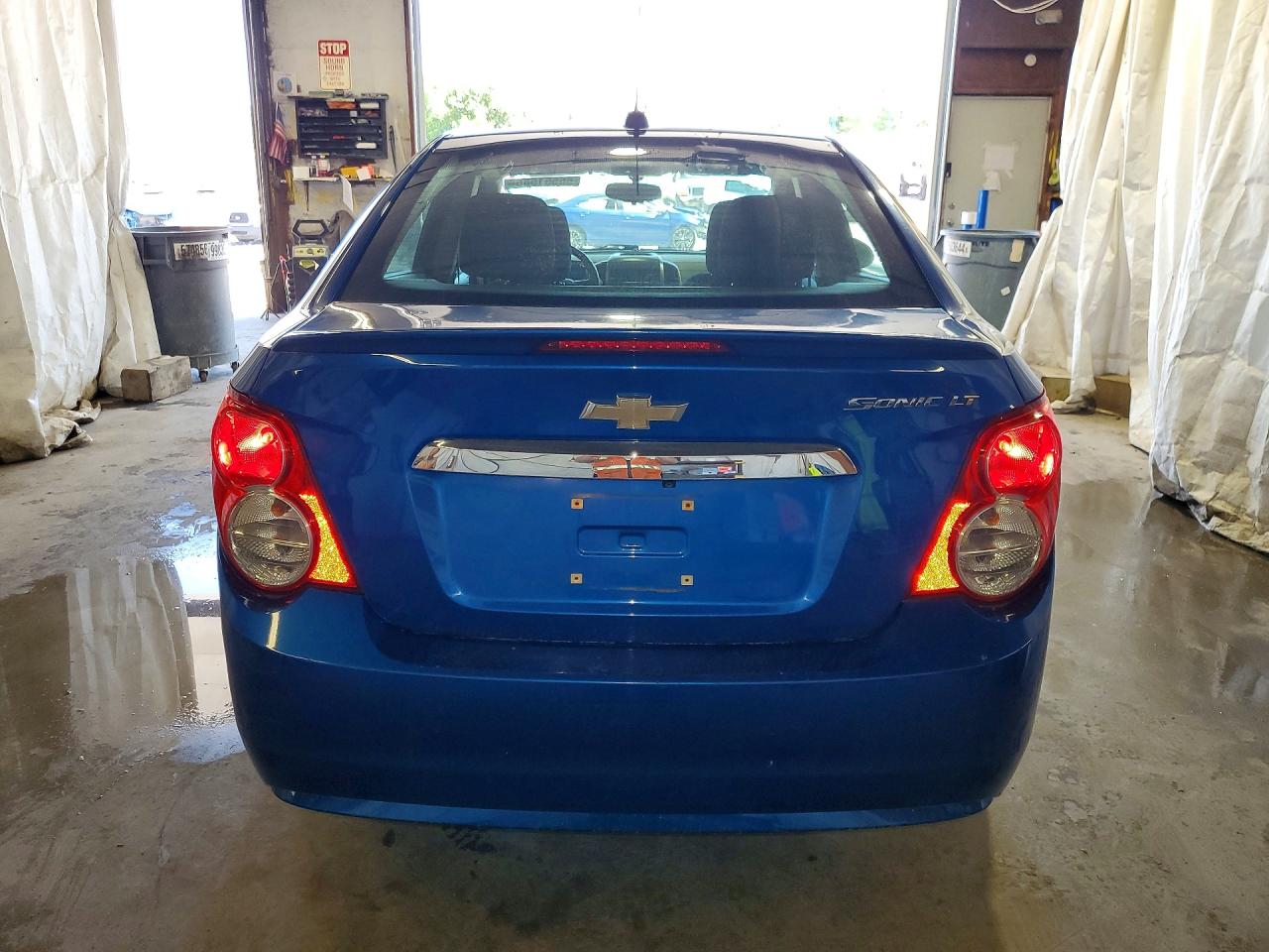 2016 Chevrolet Sonic Lt Blue vin: 1G1JC5SH3G4152121