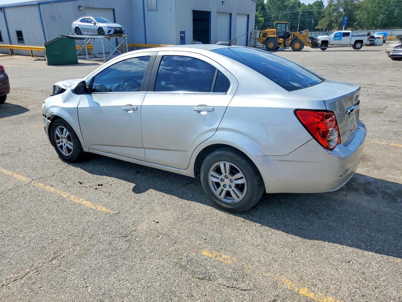 2016 Chevrolet Sonic Lt Silver vin: 1G1JC5SH3G4185717