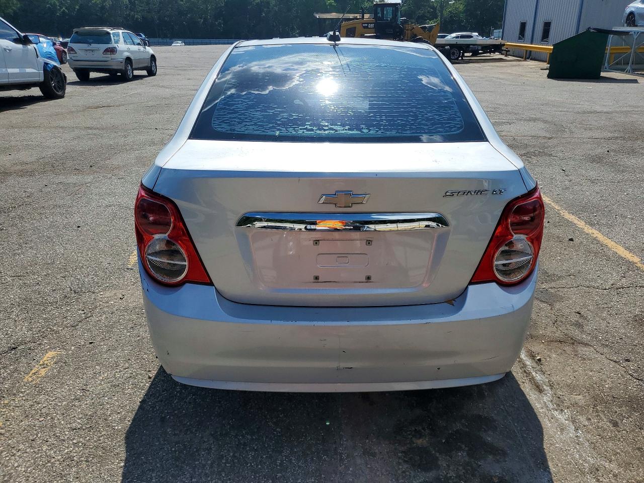 2016 Chevrolet Sonic Lt Silver vin: 1G1JC5SH3G4185717
