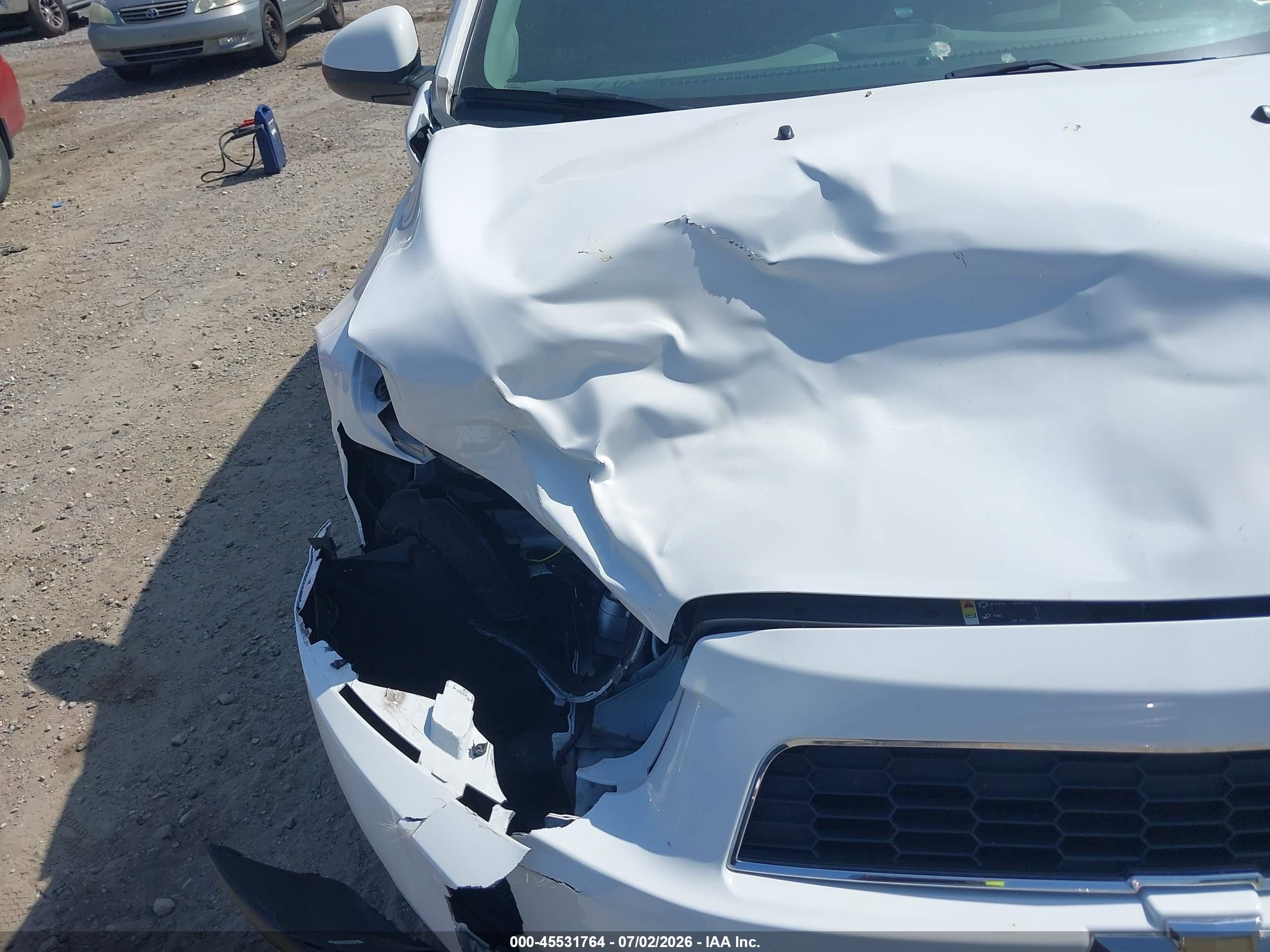 2012 Chevrolet Sonic 2lt White vin: 1G1JC5SH4C4113886