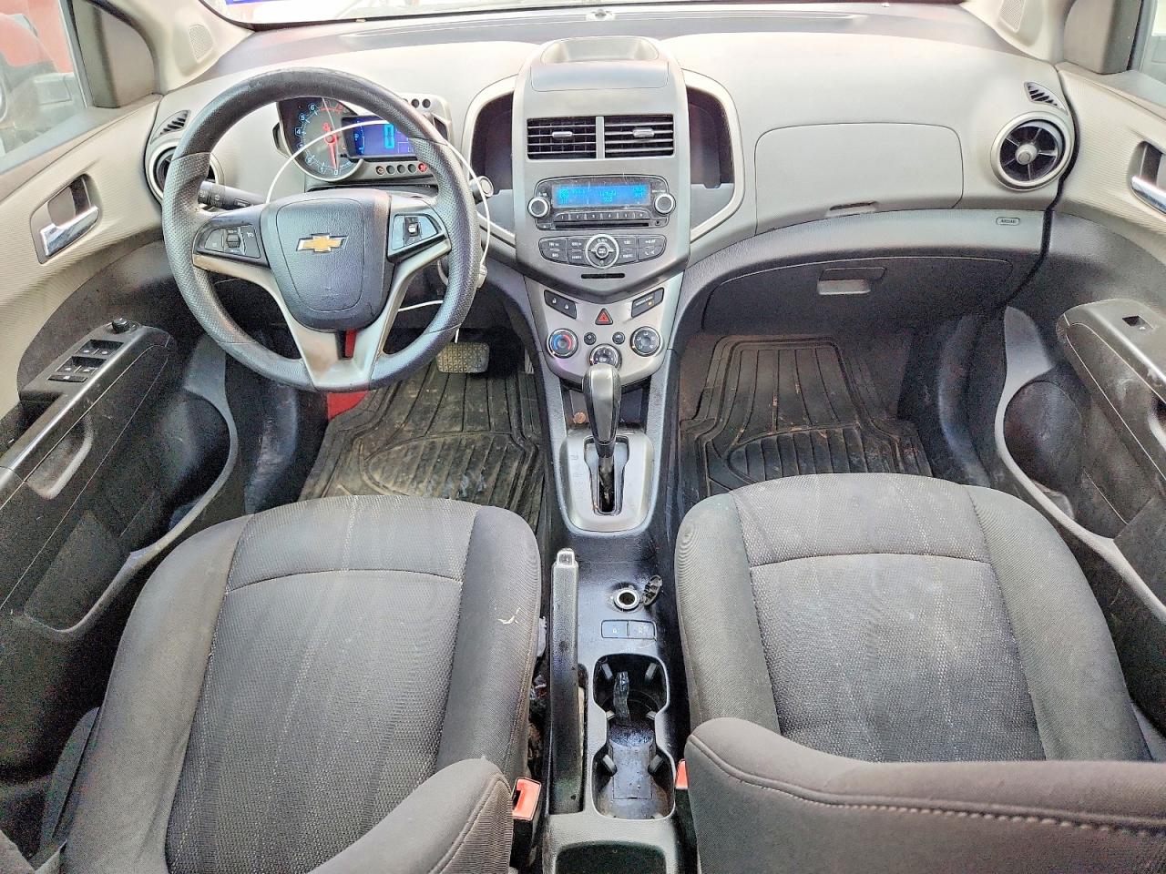 2012 Chevrolet Sonic Lt Red vin: 1G1JC5SH4C4140876