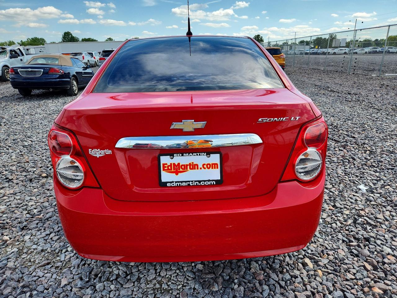 2012 Chevrolet Sonic Lt Красный vin: 1G1JC5SH4C4201000