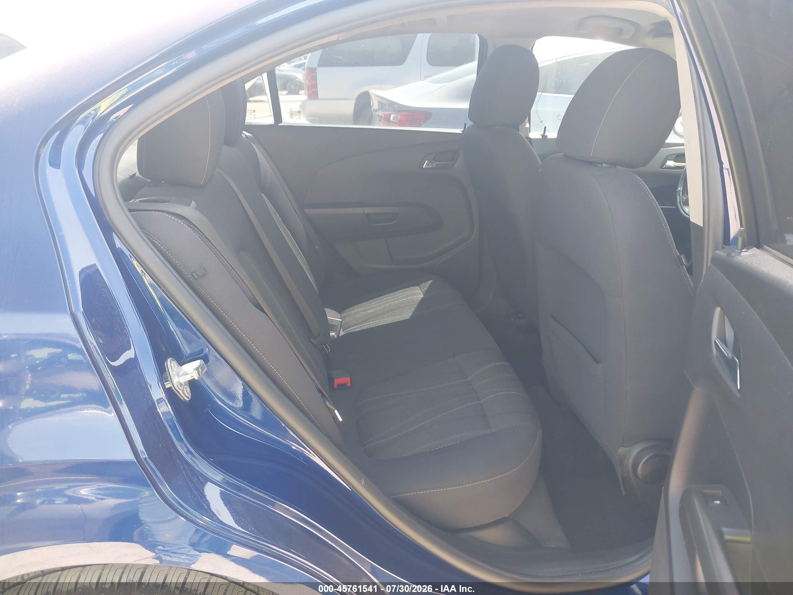 2013 Chevrolet Sonic Lt Auto Синий vin: 1G1JC5SH4D4135565