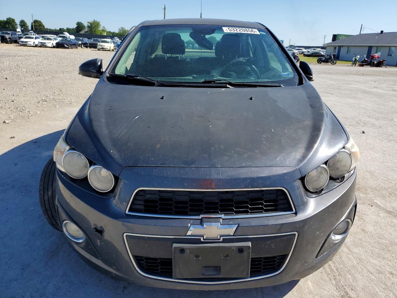 2013 Chevrolet Sonic Lt Gray vin: 1G1JC5SH4D4173801