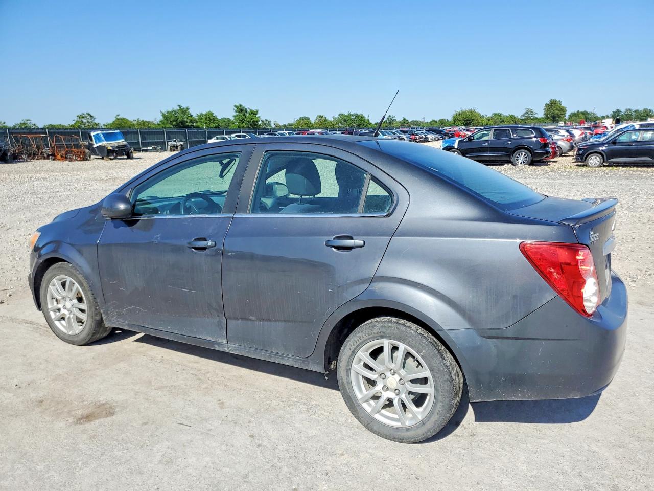 2013 Chevrolet Sonic Lt Gray vin: 1G1JC5SH4D4173801