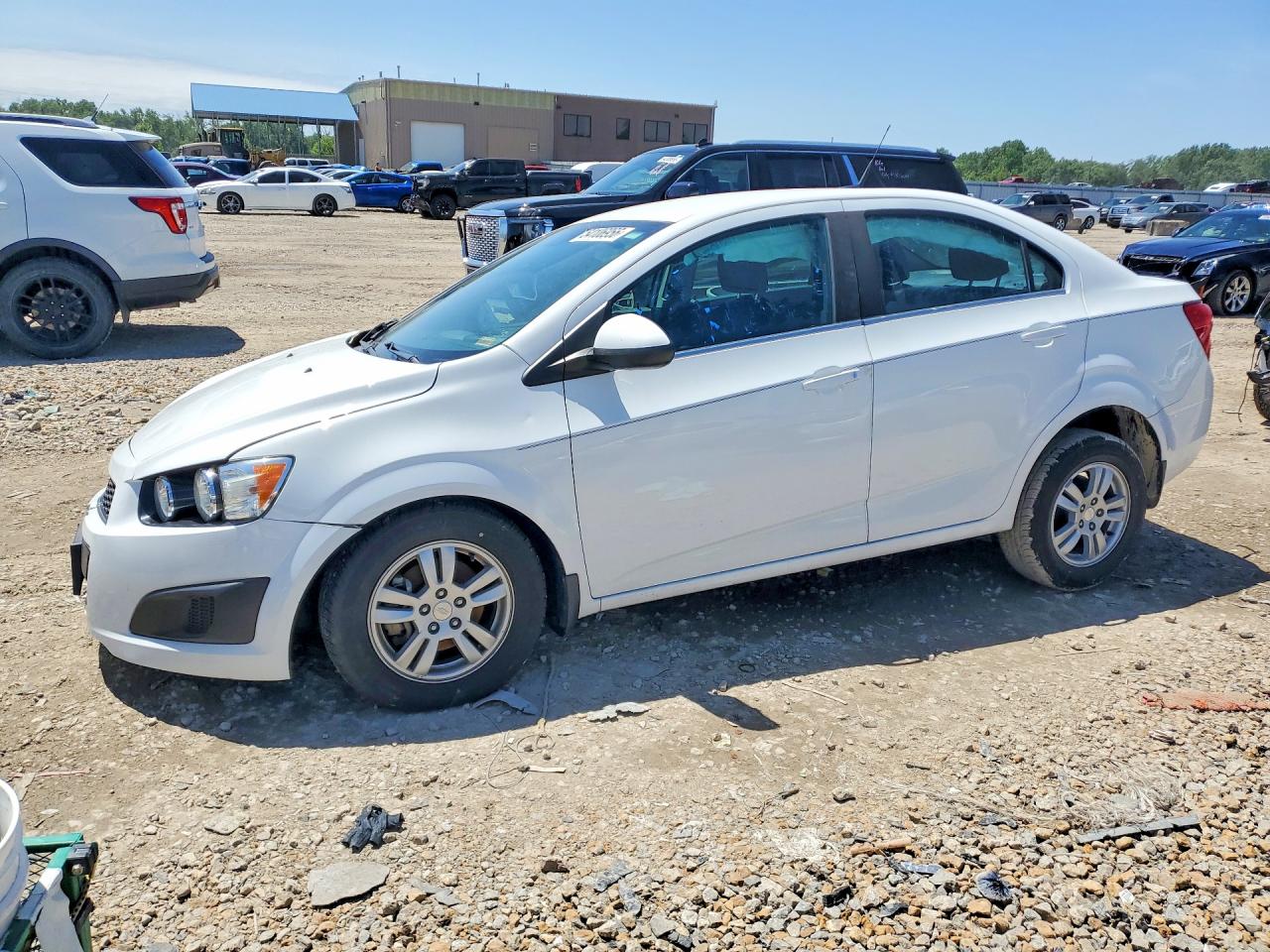 2013 Chevrolet Sonic Lt White vin: 1G1JC5SH4D4210295