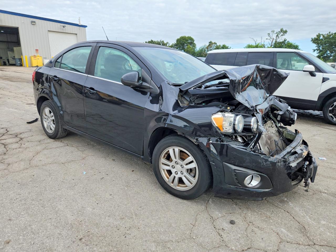 2013 Chevrolet Sonic Lt Black vin: 1G1JC5SH4D4217215