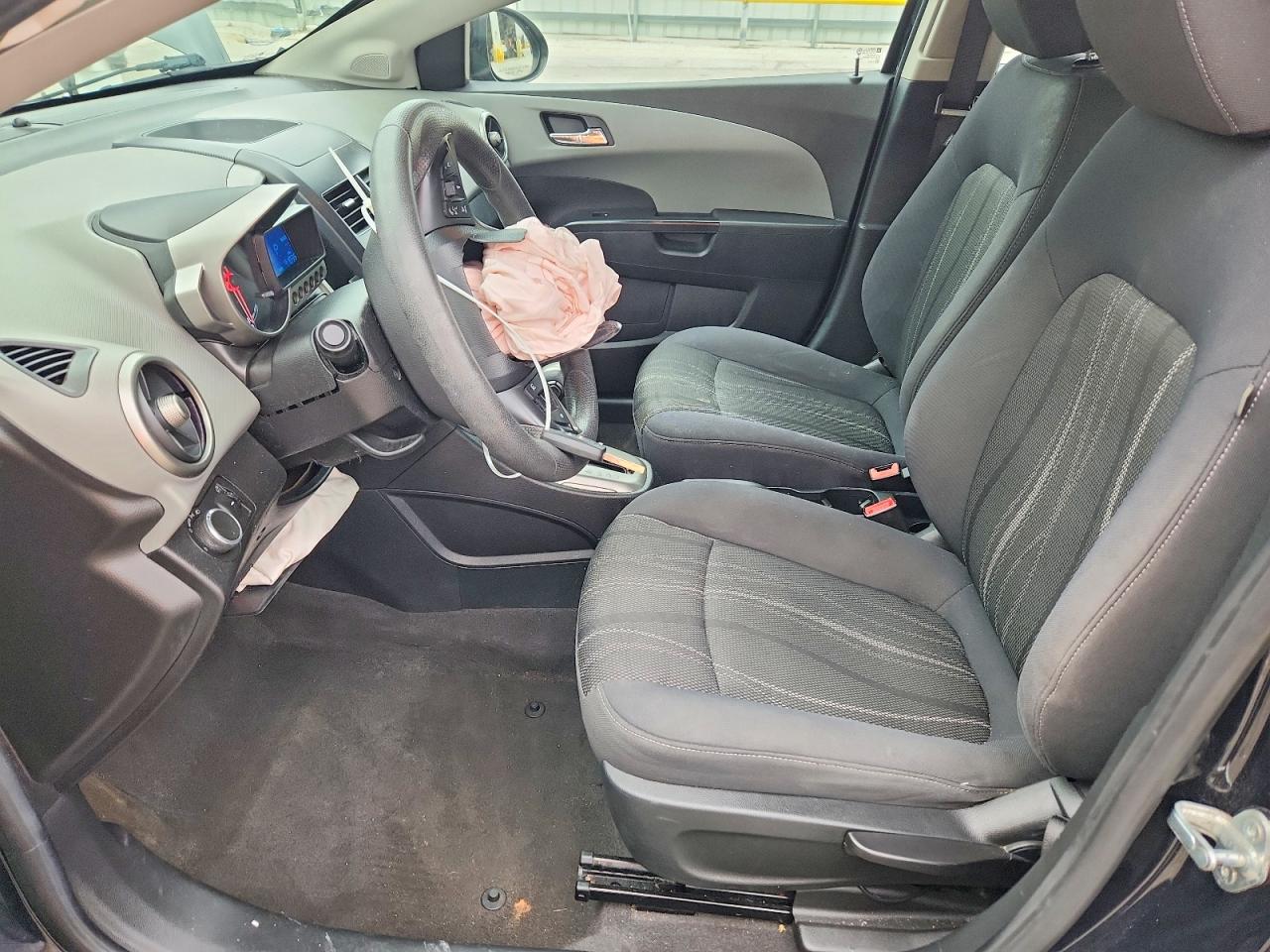 2013 Chevrolet Sonic Lt Black vin: 1G1JC5SH4D4217215
