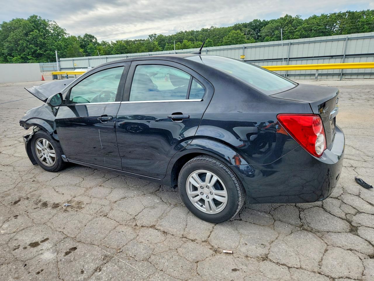 2013 Chevrolet Sonic Lt Black vin: 1G1JC5SH4D4217215