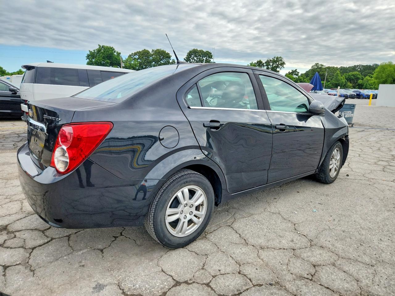 2013 Chevrolet Sonic Lt Black vin: 1G1JC5SH4D4217215