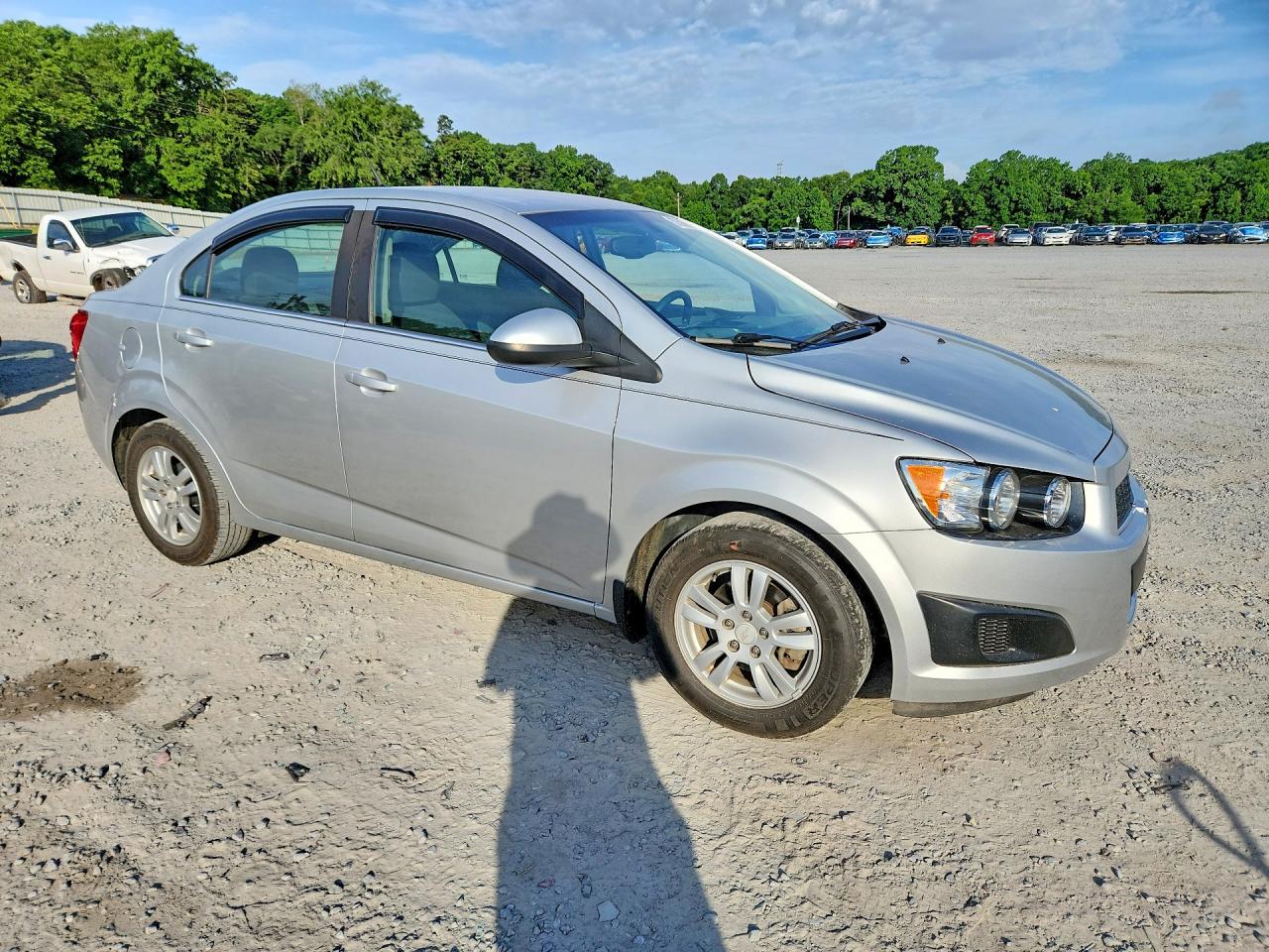 2014 Chevrolet Sonic Lt Silver vin: 1G1JC5SH4E4126088