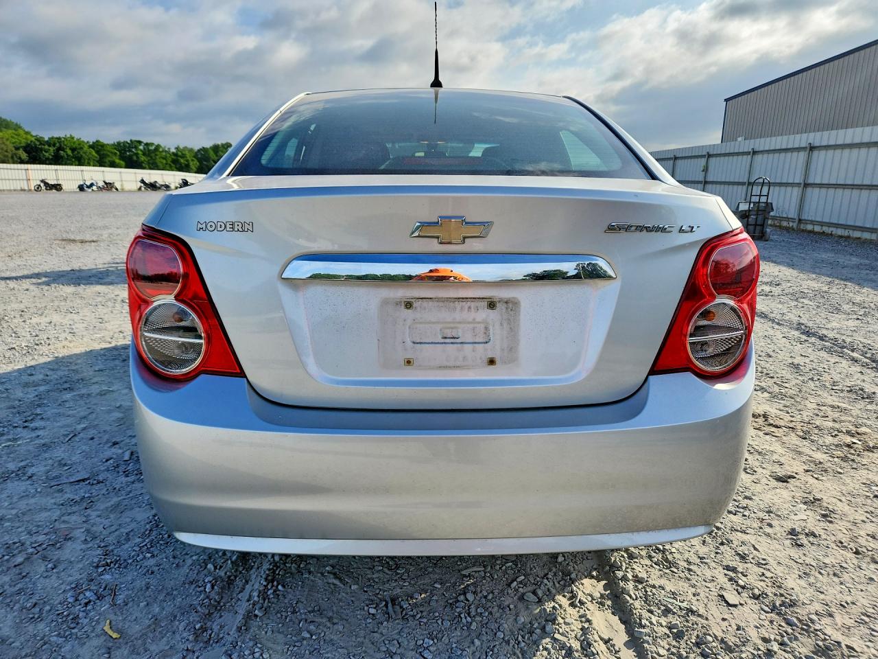 2014 Chevrolet Sonic Lt Silver vin: 1G1JC5SH4E4126088