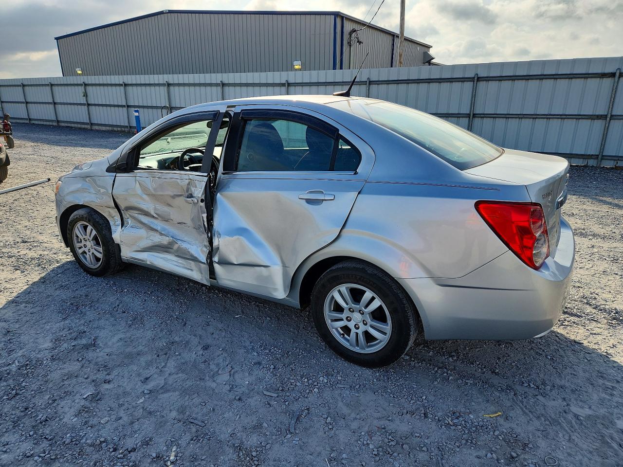 2014 Chevrolet Sonic Lt Silver vin: 1G1JC5SH4E4126088