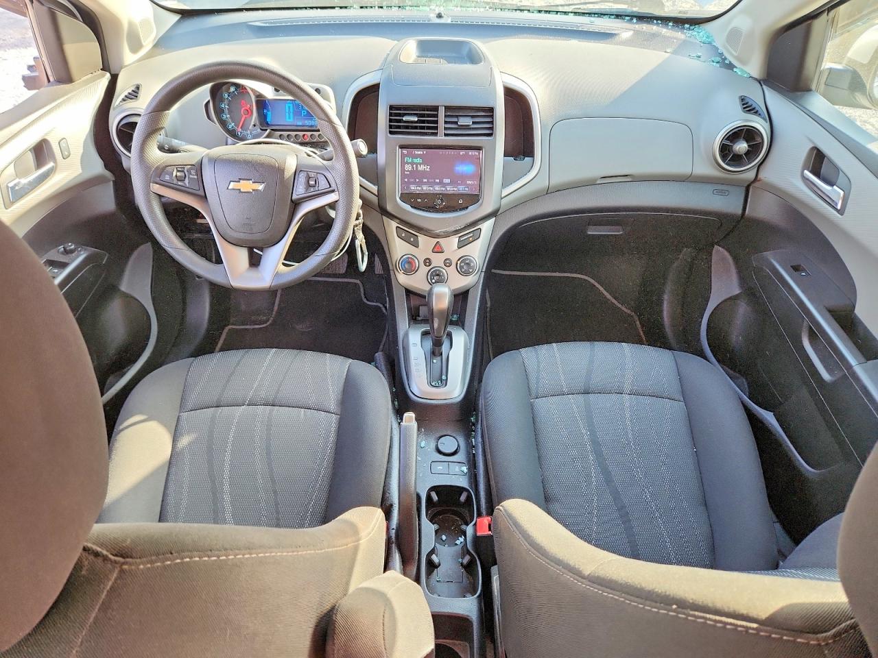 2014 Chevrolet Sonic Lt Silver vin: 1G1JC5SH4E4126088