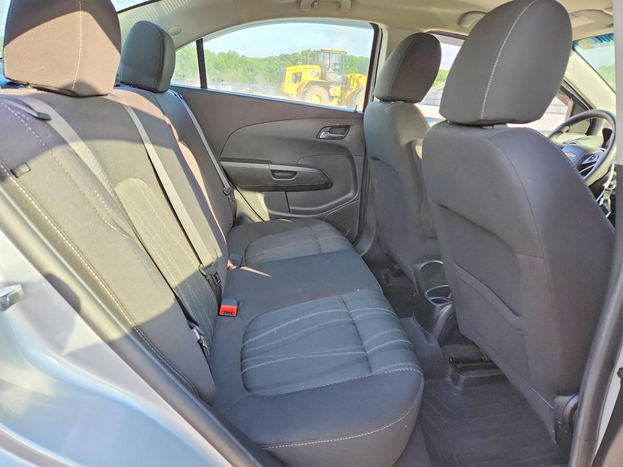 2014 Chevrolet Sonic Lt Silver vin: 1G1JC5SH4E4126088