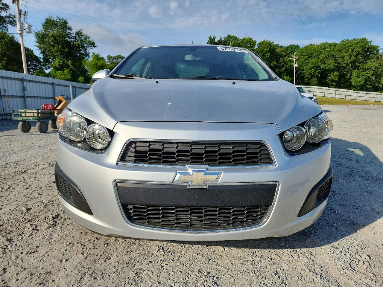 2014 Chevrolet Sonic Lt Silver vin: 1G1JC5SH4E4126088