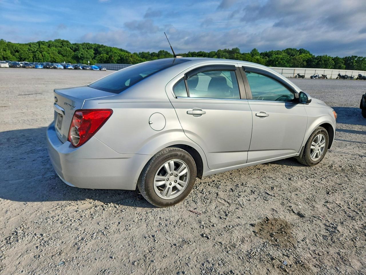 2014 Chevrolet Sonic Lt Silver vin: 1G1JC5SH4E4126088