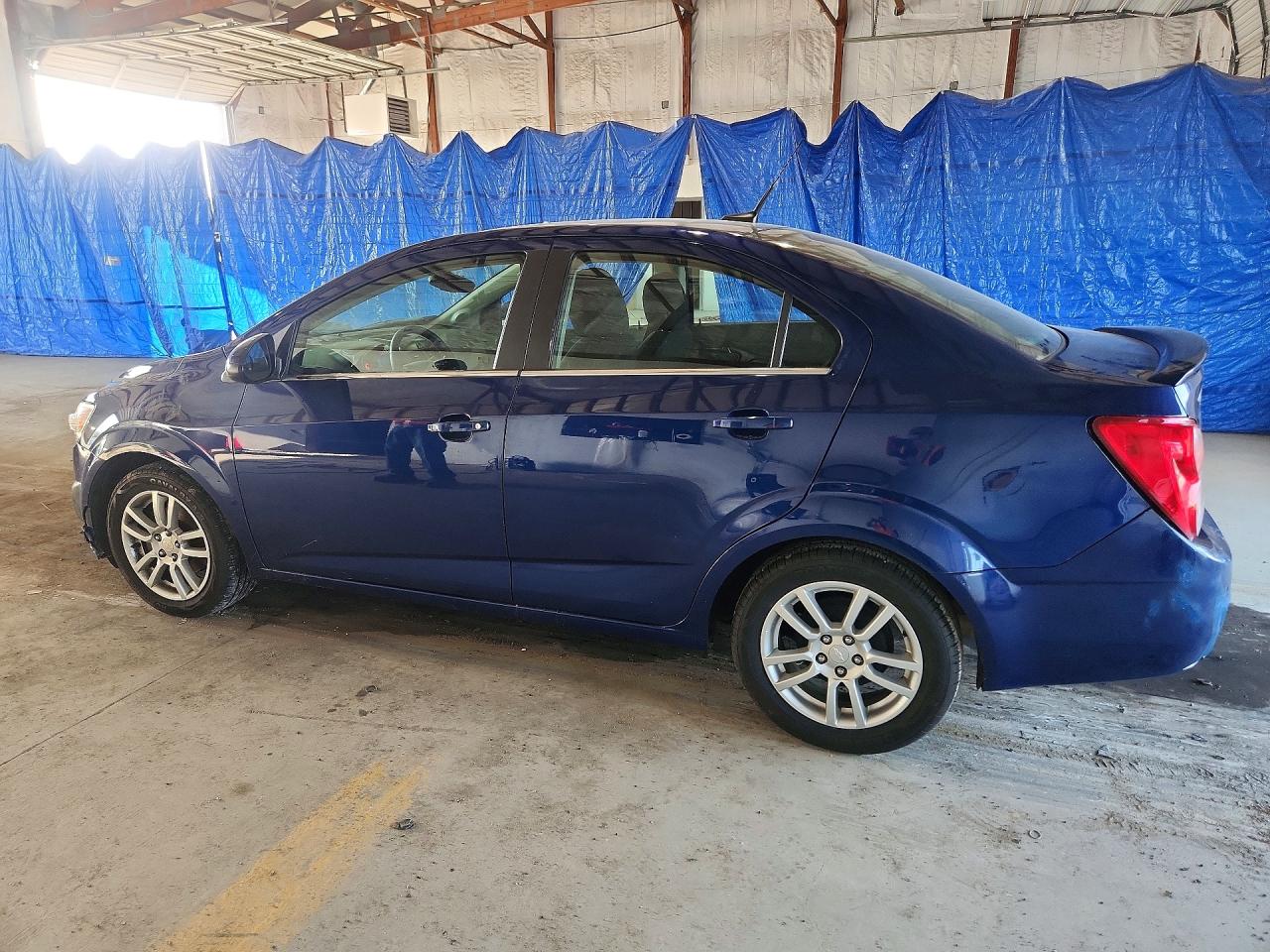 2014 Chevrolet Sonic Lt Blue vin: 1G1JC5SH4E4148754