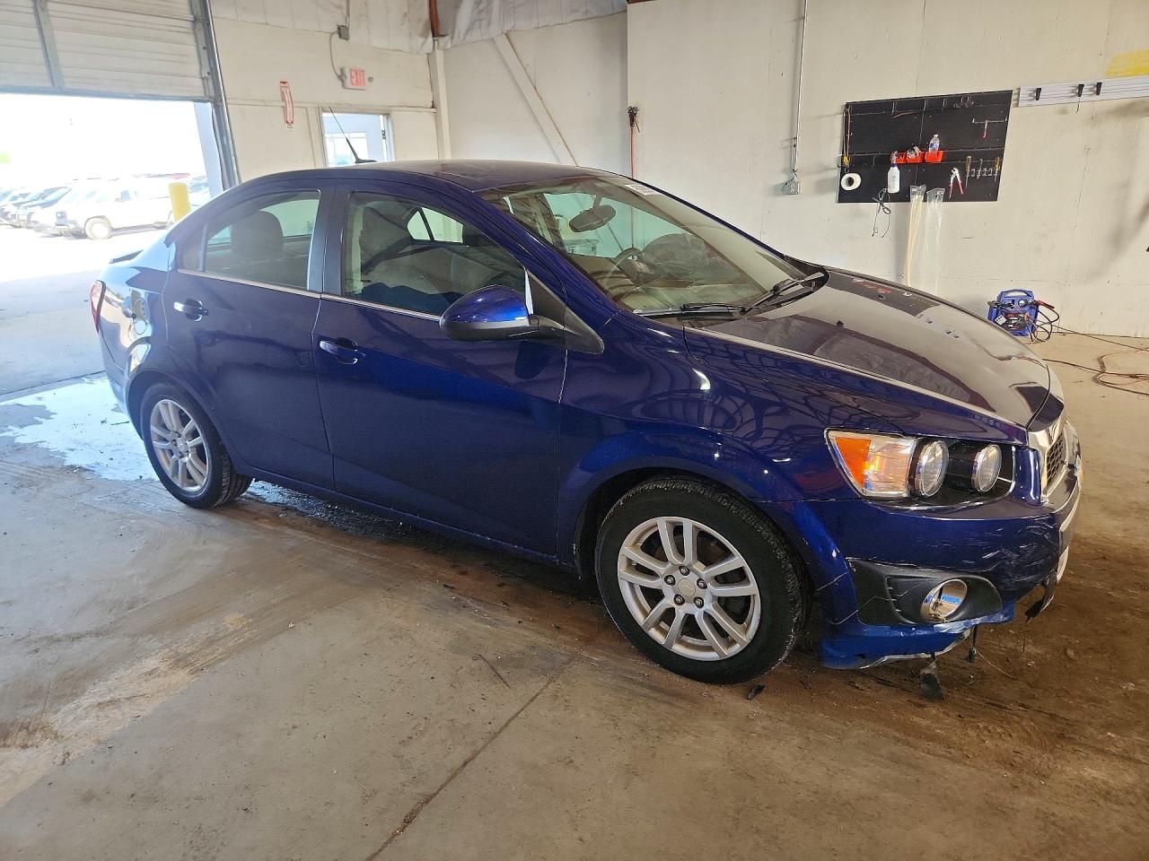2014 Chevrolet Sonic Lt Blue vin: 1G1JC5SH4E4148754