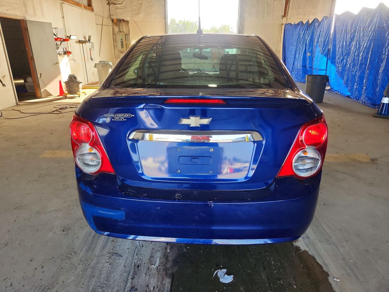 2014 Chevrolet Sonic Lt Blue vin: 1G1JC5SH4E4148754